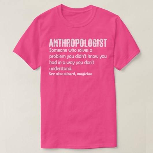 Antropoloog 32 t-shirt (Design voorkant)