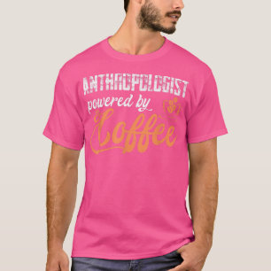 Antropoloog antropologie koffee Humanity Archae T-shirt