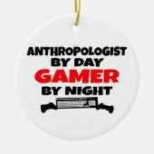 Antropoloog Gamer Keramisch Ornament (Voorkant)