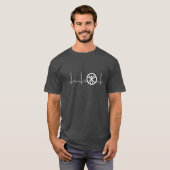 Antropoloog hartslag t-shirt (Voorkant volledig)