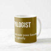 Antropoloog - Witty Definition Koffiemok (Voorkant rechts)