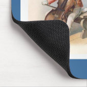 Antropomorf Victoriaans kattenspeelmuziek Muismat (Hoek)