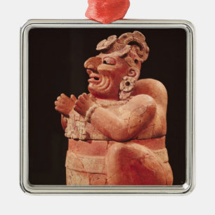 Antropomorfe censuur uit Guatemala Metalen Ornament