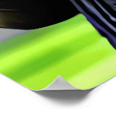 Antropomorfe coole konijnenSoldaat | AI Art. Poster (Hoek)