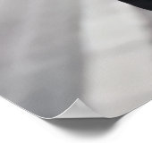 Antropomorfe coole Panda in de stad | AI Art. Poster (Hoek)