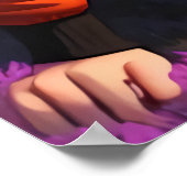 Antropomorfe geit | AI Art Poster (Hoek)