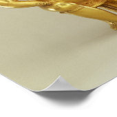 Antropomorfe limoen-kolf poster (Hoek)