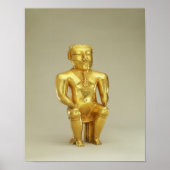 Antropomorfe limoen-kolf poster (Voorkant)