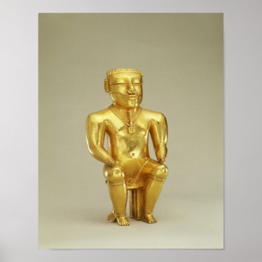 Antropomorfe limoen-kolf poster (Voorkant)