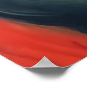 Antropomorfe muis in een zwart pak | AI Art. Poster (Hoek)