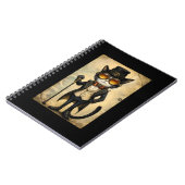 Antropomorfe Steampunk Chic Cat R1 Journal Notitieboek (Linkerzijde)