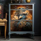 Antropomorfe Steampunk Victoriaans Bird Tissuepapier