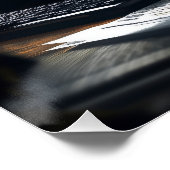 Antropomorfe tijgerzakenman in een studie perfect poster (Hoek)