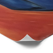 Antropomorfe uil in kleding | AI Art Poster (Hoek)