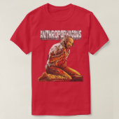 Antropophagus 80s Cult Classic Horror T-shirt (Design voorkant)