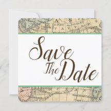 Antroquarische Kaart Save The Date