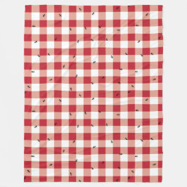 Ants bij een picknick - Fleece Blanket