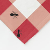 Ants bij een picknick - Fleece Blanket (Hoek)