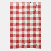 Ants bij een Picnic - keukenhanddoek (Verticaal)