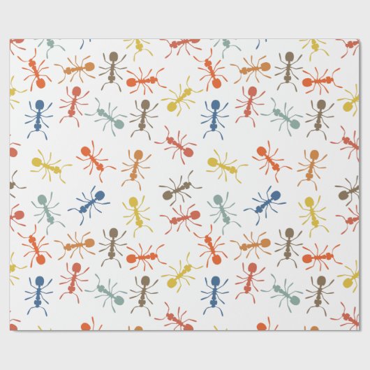 Ants Cadeaupapier (Vlak)