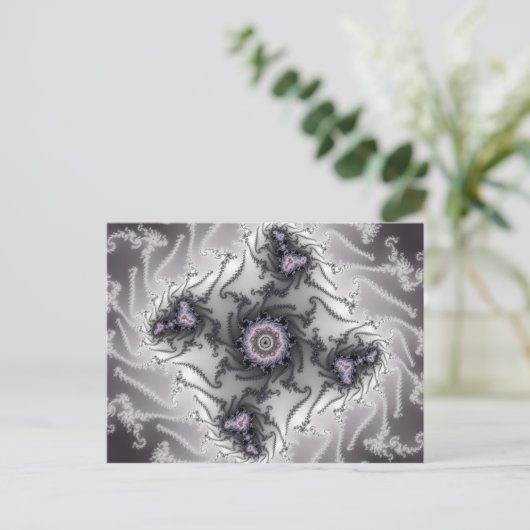 Ants - Fractal Briefkaart (Staand voorkant)