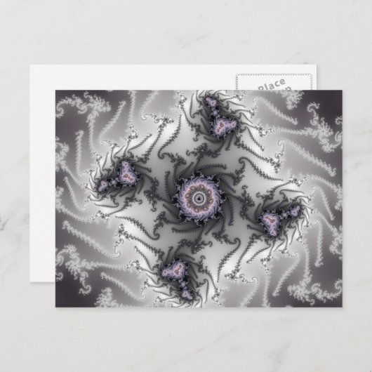 Ants - Fractal Briefkaart (Voorkant / Achterkant)