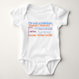Ants Go Marching Baby Romper