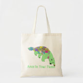 Ants in je pants grappige groene anteater Animal A Tote Bag (Voorkant)