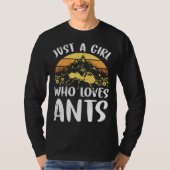Ants Insects Beetle Bug Entomology T-shirt (Voorkant)