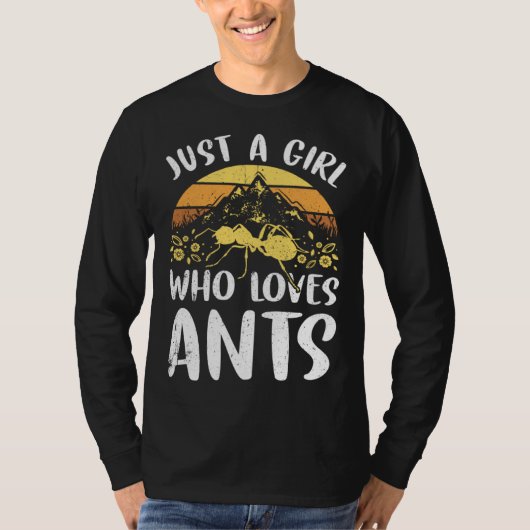 Ants Insects Beetle Bug Entomology T-shirt (Voorkant)