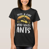 Ants Insects Beetle Bug Entomology T-shirt (Voorkant)