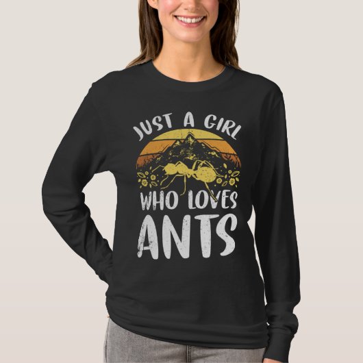 Ants Insects Beetle Bug Entomology T-shirt (Voorkant)