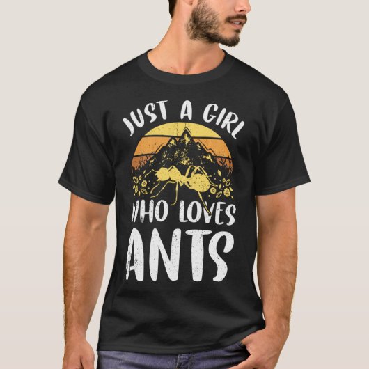 Ants Insects Beetle Entomology T-shirt (Voorkant)