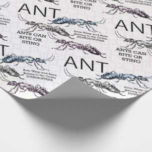 Ants Insects Bugs Cadeaupapier