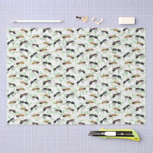 Ants Insects Bugs Creepy Crawly Creats Tissuepapier (Craft)