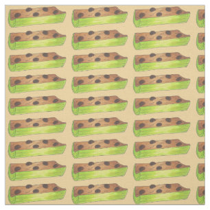 Ants op een Log Peanut Butter Celery Raisins Healt Stof