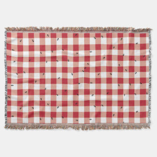 Ants op een picknick - Throw Blanket Deken
