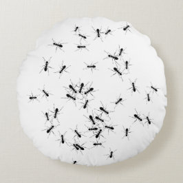 Ants overal rond kussen