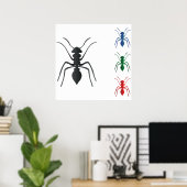 Ants Poster (Thuiskantoor)