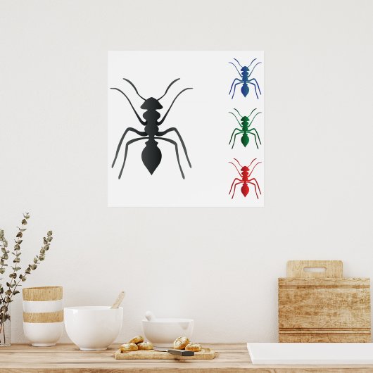 Ants Poster (Keuken)