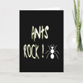 Ants Rock! Greeting Card Kaart (Voorkant)