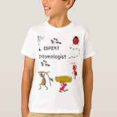 Ants T-Shirt entomoloog! design insecten (Voorkant)