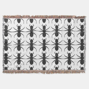 ANTS Throw Blanket Deken
