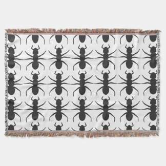 ANTS Throw Blanket Deken