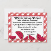 Ant's Watermleon Picnic Kaart (Voorkant)