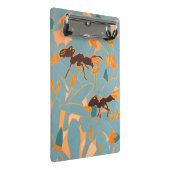 Ants with Blue flowers Autralian Flora Mini Klembord (Schuin)