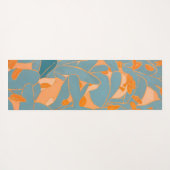 Ants with Blue flowers Autralian Flora Yogamat (Achterkant (horizontaal))