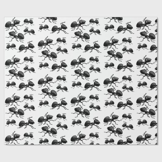 Ants Wrapping Paper Cadeaupapier (Vlak)