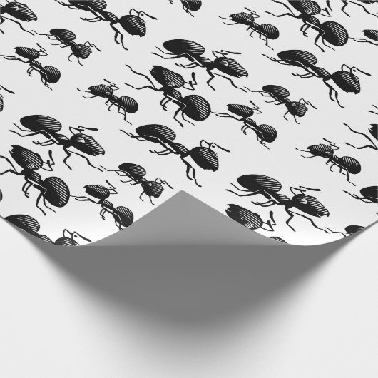 Ants Wrapping Paper Cadeaupapier (Hoek)