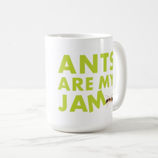 Ants zijn mijn jam Mok (Voorkant rechts)